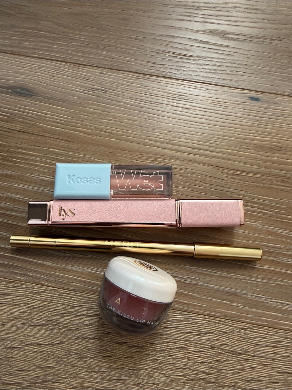 Merit LYS Beauty Tatcha Kosas lip bundle